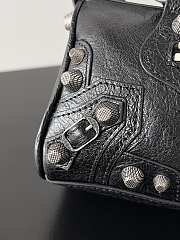 Balenciaga Le Cagole Mini Duffle Bag Black Size 19.8 x 14 x 11.9 cm - 4