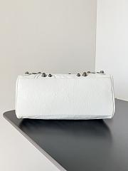 Balenciaga Le Cagole Duffle Bag White Size 30 x 14 x 20 cm - 4