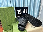 Gucci Black Slippers - 1