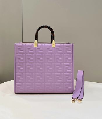 Fendi Sunshine Purple With Strap Size 37 x 13.5 x 32 cm