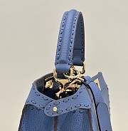 Fendi Peakaboo Medium Handbag Blue Size 33 × 12 × 25 cm - 5