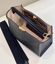 Fendi Peekaboo Black Bag With Strap 01 Size 30 cm - 2
