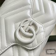 Gucci GG Marmont Matelassé Mini White Size 20 x 13 x 6 cm - 2