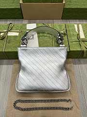 Gucci Blondie Tote Bag Silver Size 24 x 30 x 6 cm - 3