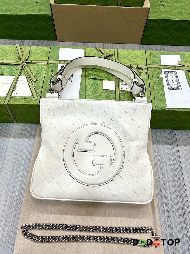 Gucci Blondie Tote Bag White Size 24 x 30 x 6 cm - 1