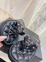 Chanel Black Sandals  - 5