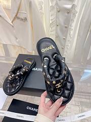 Chanel Black Sandals  - 3