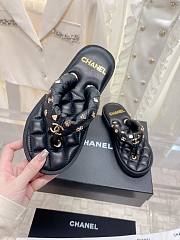 Chanel Black Sandals  - 2