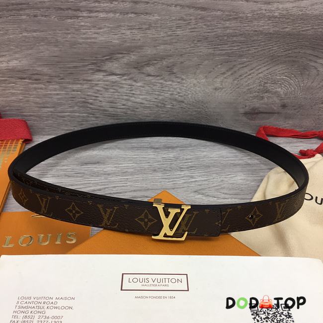 Louis Vuitton LV Monogram Belt 2.0 cm - 1