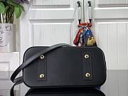Louis Vuitton LV Alma Black Bag M91606 Size 23 x 17 x 11 cm - 6