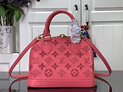 Louis Vuitton LV Alma Pink Bag M91606 Size 23 x 17 x 11 cm - 4