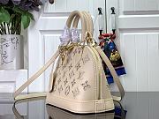 Louis Vuitton LV Alma Beige Bag M91606 Size 23 x 17 x 11 cm - 2