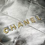 Chanel Garbage Bag Silver Backpack Size 29 x 34 cm - 6