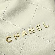 Chanel Garbage Bag Cream Backpack Size 29 x 34 cm - 2