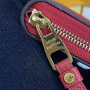 Louis Vuitton LV Zipper Coin Purse M60574 Red Size 11 x 8 cm - 5