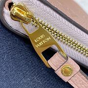 Louis Vuitton LV Zipper Coin Purse M60574 Pink Size 11 x 8 cm - 2