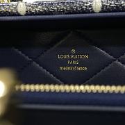 Louis Vuitton LV Valisette Tresor Handbag M20468 Blue Size 22.5 x 16 x 11 cm - 6