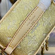 Louis Vuitton LV Micro Vanity Handbag M82467 Gold Size 11 x 10 x 8 cm - 5