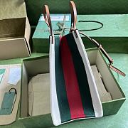 Gucci Interlocking G Tote Bag In Canvas Size 30 x 25 x 15 cm - 6