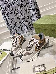 Gucci Run Sneakers Brown - 5