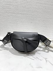 Loewe Mini Gate Dual Bag Black Size 15 x 12.5 x 9.5 cm - 1
