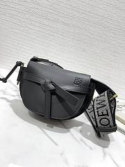 Loewe Mini Gate Dual Bag Black Size 15 x 12.5 x 9.5 cm - 4