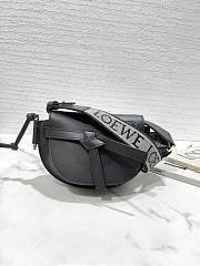 Loewe Mini Gate Dual Bag Black Size 15 x 12.5 x 9.5 cm - 2