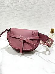 Loewe Mini Gate Dual Bag Pink Size 15 x 12.5 x 9.5 cm - 6
