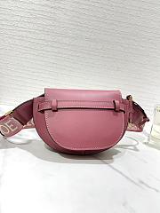 Loewe Mini Gate Dual Bag Pink Size 15 x 12.5 x 9.5 cm - 5