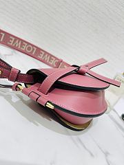 Loewe Mini Gate Dual Bag Pink Size 15 x 12.5 x 9.5 cm - 3