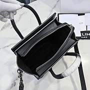 Celine Luggage Nano Black Size 20 x 20 x 10 cm - 4