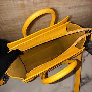 Celine Luggage Nano Yellow Size 20 x 20 x 10 cm - 4