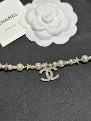 Chanel New Pearl Star Rhinestone Necklace - 1