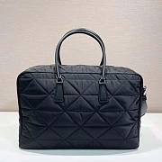 Prada Quilted Re-Nylon Travel Bag Size 30.5 x 15 x 45 cm - 4
