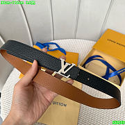 Louis Vuitton LV Initials 30MM Reversible Belt Black/Brown - 1