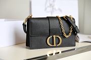 Dior Montaigne 30 Palm Chain Bag Black Size 24 x 17 x 8 cm - 3