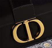 Dior Montaigne 30 Flap Bag Black Size 24 x 17 x 8 cm - 6