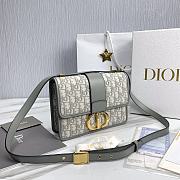 Dior Montaigne 30 Flap Bag Gray Size 24 x 17 x 8 cm - 5