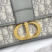Dior Montaigne 30 Flap Bag Gray Size 24 x 17 x 8 cm - 2