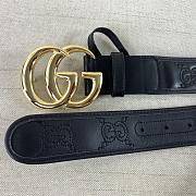 Gucci GG Leather Belt 3.7 cm - 2