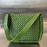 Bottega Veneta Cobble Small Green Size 26 x 21 x 9 cm - 3