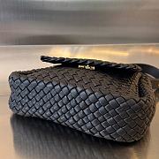 Bottega Veneta Cobble Small Black Size 26 x 21 x 9 cm - 4