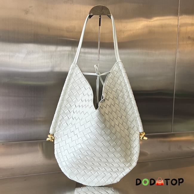 Bottega Veneta BV Medium Solstice Bag White Size 37.5 x 44 x 2 cm - 1