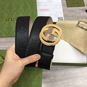 Gucci Men Belt 3.7 cm - 5