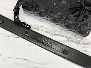 Lady Dior My ABCDior Bag Small Matte Black Hardware Size 20 x 9 x 17 cm - 6