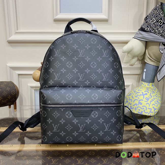 Louis Vuitton LV Discovery Small Backpack  Black Flower M22558 Size 29 x 38 x 20 cm - 1