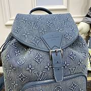 Louis Vuitton Montsouris Backpack M22534 Denim Size 32 x 40 x 19 cm - 6
