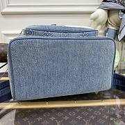 Louis Vuitton Montsouris Backpack M22534 Denim Size 32 x 40 x 19 cm - 4