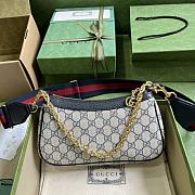  Gucci Ophidia Small Handbag In Beige Size 25 x 15.5 x 6 cm - 5