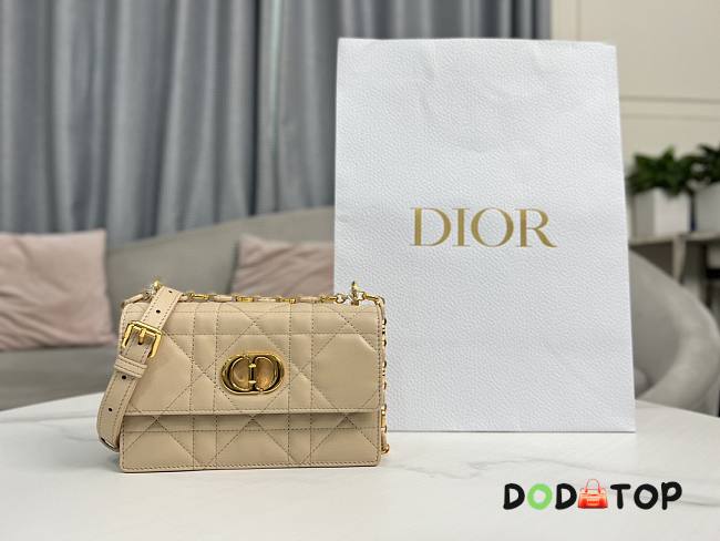 Dior Miss Caro Mini Bag Beige Size 19 x 13 x 5.5 cm - 1
